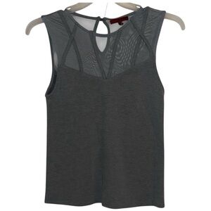 🌹RED BKE GRAY SLEEVELESS TOP